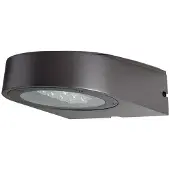 SG ARMATUREN A/S Vægarmatur Fevik 3000 asymmetrisk, LED 4000K, grafit