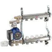 Salus Gulvvarme unit m/shunt+manifold 1 kreds