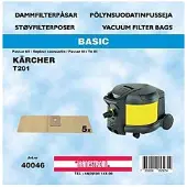Haneström Støvsugerposer, papir, 5stk.