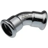 Vsh Fabrieken VSH bøjning 45° muffe/muffe 108 mm fz