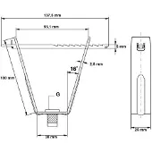 RM KABELBANER ( Legrand Scandinavia ) Trapetzbeslag RTB10-E