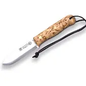 Joker Trampero Scandi kniv, Curly Birch, Firesteel