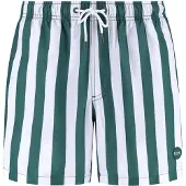 Shiwi Badeshorts mørkegrøn / hvid