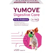 YuMOVE Digestive Care Pre- & Probiotisk hund - 120 tabletter