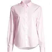 Gant Ganttil kvinder. 4300348 Regular Fit-skjorte i pink poplin (40), Casual, Bomuld, Lange ærmer