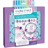 Make It Real DIY halo charms bracelets set True blue