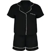 Trendyol Shorty sort / hvid