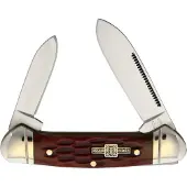Rough Ryder Mini Canoe Red Jig Bone
