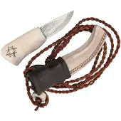 Karesuandokniven Damascus Neck Knife