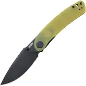 Kubey Momentum Linerlock Yellow