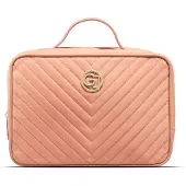 Gillian Jones 2-room Traincase-coral Skønhedstilbehørssæt