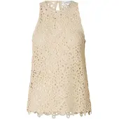 Selected Overdel offwhite