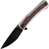 Kansept Knives Kratos Framelock Red/Blk CF
