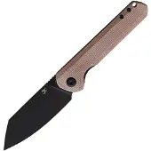 Kansept Knives Bulldozer Framelock Micarta