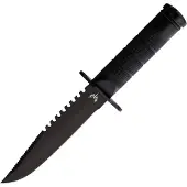 Combat Ready Survival Knife Black
