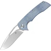 Kansept Knives Kryo Framelock Blue Micarta