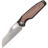 Kansept Knives Tuckamore Framelock Micarta