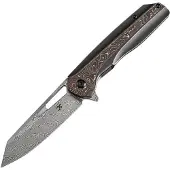 Kansept Knives Shard Framelock Copp CF Dam