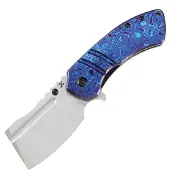 Kansept Knives M+ Korvid Linerlock Timascus