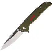 Rough Ryder 1st Infantry Linerlock Grn G10
