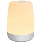 Lippa Baby natlampe med timerfunktion, touch, 100 timers batteri og 9 farver