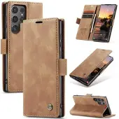 CASEME Samsung Galaxy S25 Ultra 013 Series Pung - Brun