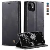 CASEME iPhone 11 013 Series Pung - Sort