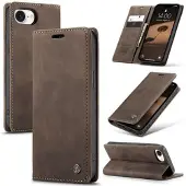 CASEME iPhone 16e/17e 013 Series Pung - Kaffe