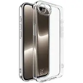 IMAK iPhone 16e/17e UX-5 TPU Cover - Gennemsigtig