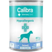 Calibra Veterinary Diets Hypoallergenic insekter med laks vådfoder til hunde