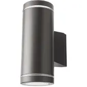 SG ARMATUREN A/S Vægarmatur Metro Deco 2x4,5W LED 2700K grafit (op/ned)