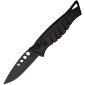 Piranha Knives Auto Amazon Tactical, black