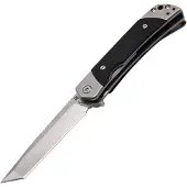 Revo Duo Linerlock Tanto Black