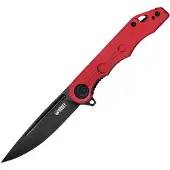 Kubey Mizo Linerlock Red Black