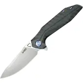 Kubey Nova Framelock Flame Titanium