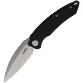 Kubey Leaf Linerlock Black