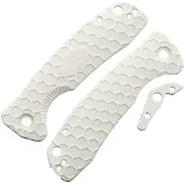 Honey Badger Knives Large Linerlock Handle White