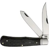 Rough Ryder Bearhead Trapper Black Pakkawo