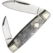 Rough Ryder Black Apaloosa 2 Blade Senator