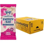 Chimpanzee Energibar Boks æble Og Ingefær 55g 15 Enheder