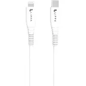 Lippa USB-C to MFi Lightning cable 2 m White