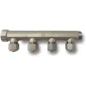 Pettinaroli fordelerrør messing TEA 4 x 16 mm afgrening