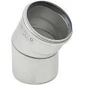 Blücher Ø 75 mm x 30° Bøjning syrefast AISI316L/EN1.4404