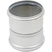 Blücher 110mm bm dobbeltmuffe aisi316