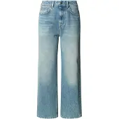 Pepe Jeans Pepe Jeanstil kvinder. PL2047312S0 Jeans lige Lexa blå (26/30), Casual, Bomuld, Denim