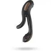 Vuxen Vibrating Cock Ring with Clitoral Vibrator