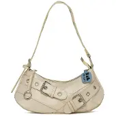 Bagmori Skuldertaske creme