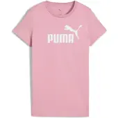 Puma ESS No. 1 Logo Tee Women, Clothing, Poised Pink, M