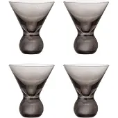 Bloomingville Corliss cocktailglas 4 pak Grå
