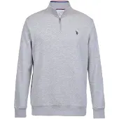 U.S. POLO ASSN. Pullover 'UMKurt' grå-meleret